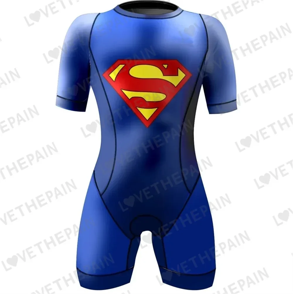 المكسيك الرجال النساء سباق الترياتلون الملابس الدراجات Skinsuits مجموعات Feminino Ciclismo بذلة عدة سرعة مضمنة الأسطوانة سكيت مجموعات