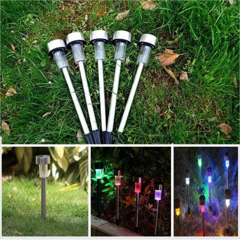 Luz Solar de jardín LED, linterna de energía Solar para exteriores, decoración de paisaje impermeable, iluminación para camino, patio, césped, lámpara de energía Solar