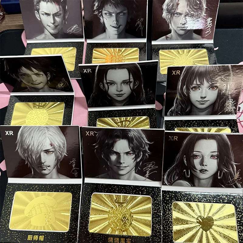 

Аниме One Piece Hancock Robin Nami Luffy Sanji Zoro Ace Limited, коллекция карт, подарки на Рождество, день рождения, детские игрушки