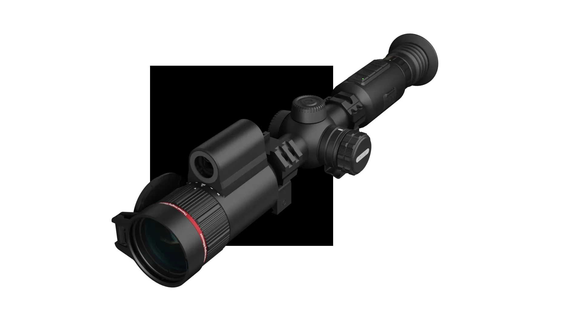 GM06-50LRF Tactical Waterproof 5h Battery Life Display Rangefinder Hunting Scope Thermal Imaging Night Vision IP66