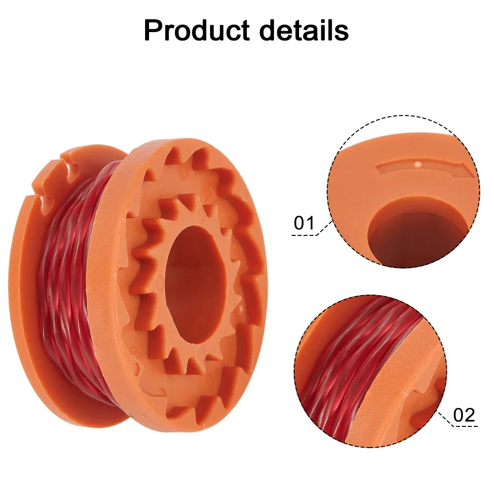 

8 + 1 шт. катушка триммера для Worx WG150/WG151/WG152/WG153/WG157/WG154/WG155/WG156/WG160/WG162/WG163/WG165/WG166/WG167/WG175