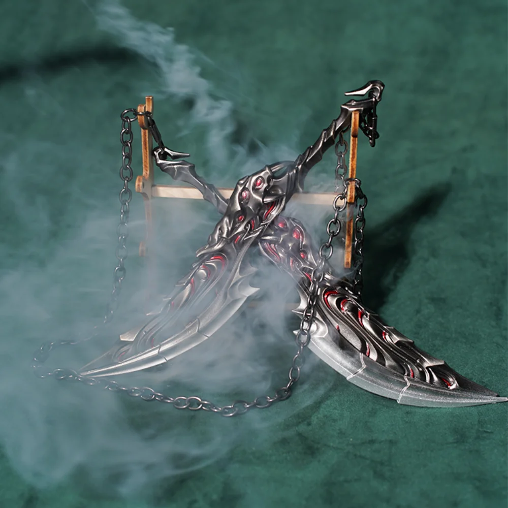 Valorant Broń Ostrza Primordii Kuronami No Yaiba Ninja Kunai Broń bliskiej walki Model Metalowy Miecz Samurajski Ozdoby Prezenty Zabawki