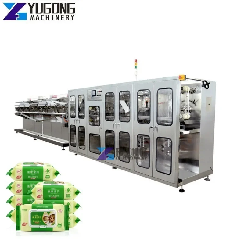 Full Automatic Wet Wipes Roll Machine Single Baby Wet Wipes Making Machine Tissue Wet Wipes Machine for Sale