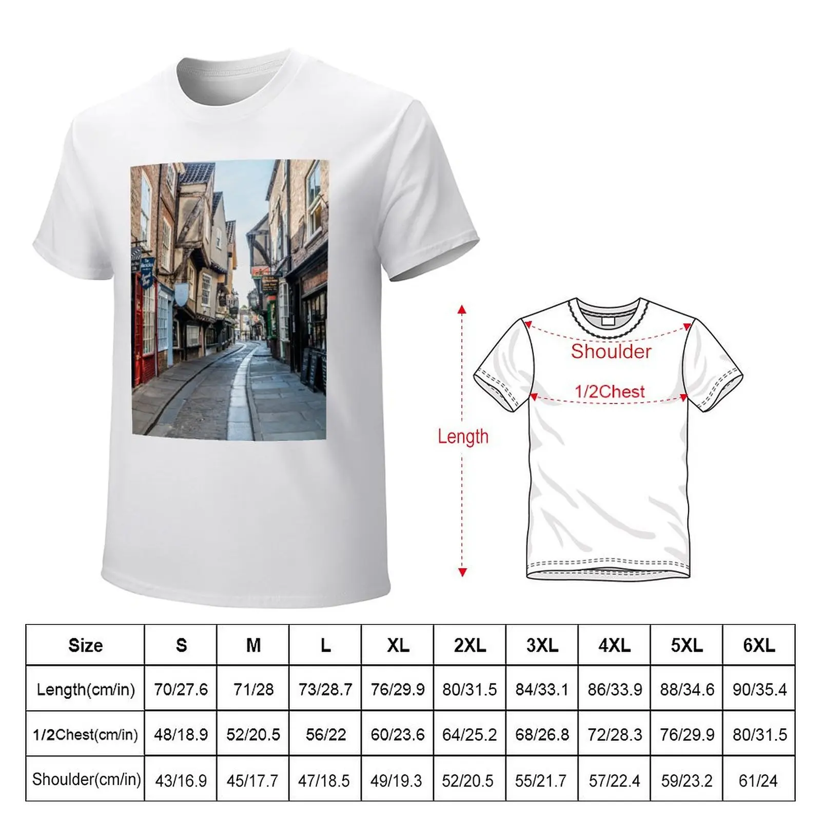 Summer in the shambles york T-Shirt tees graphics vintage clothes kawaii clothes men t shirts