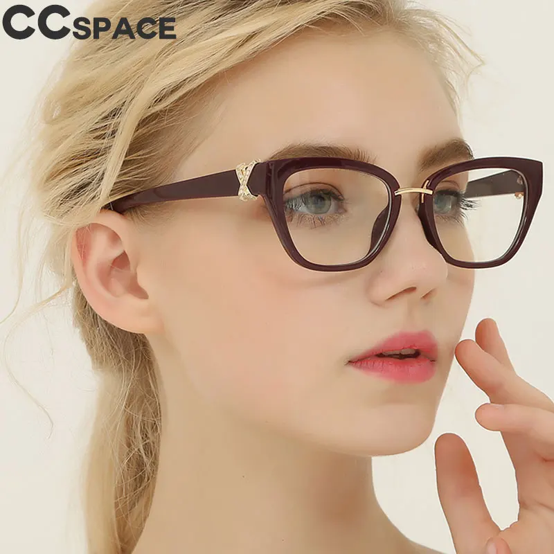 B45605 Stylish Cat Eye Anti Blue Light Reading Glasses Women Casual Optical Presbyopia Eyeglasses +50+100+150+200+250+300+350