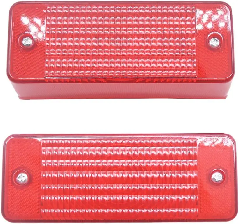 2 Pcs Rear Tail Light Lens 6672276 for Bobcat Skid Steer Loader A300 S100 S130 S150 T110 T140 T180 T190 T200 T250