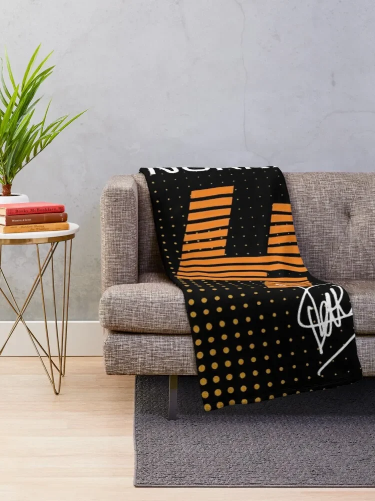 Lando Norris - Retro_Art 던지기 담요, 장식 플란넬 원단 비치 담요