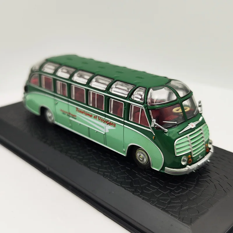 1:72 Scale Diecast Alloy Kassbohrer Setra S8 Bus 1951 Toys Cars Model Classics Nostalgia Adult Collection Souvenir Gifts Display