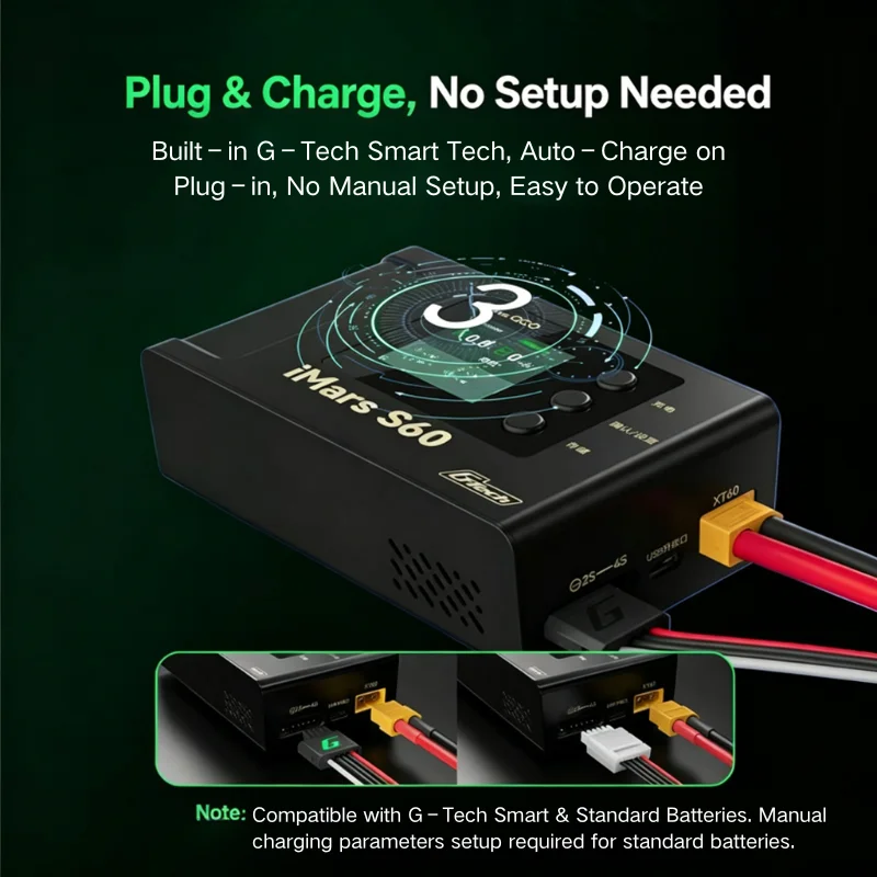 Gens ACE IMars S60 60W G-Tech - Drone Battery Balance Charger incelemesi ve fiyatı