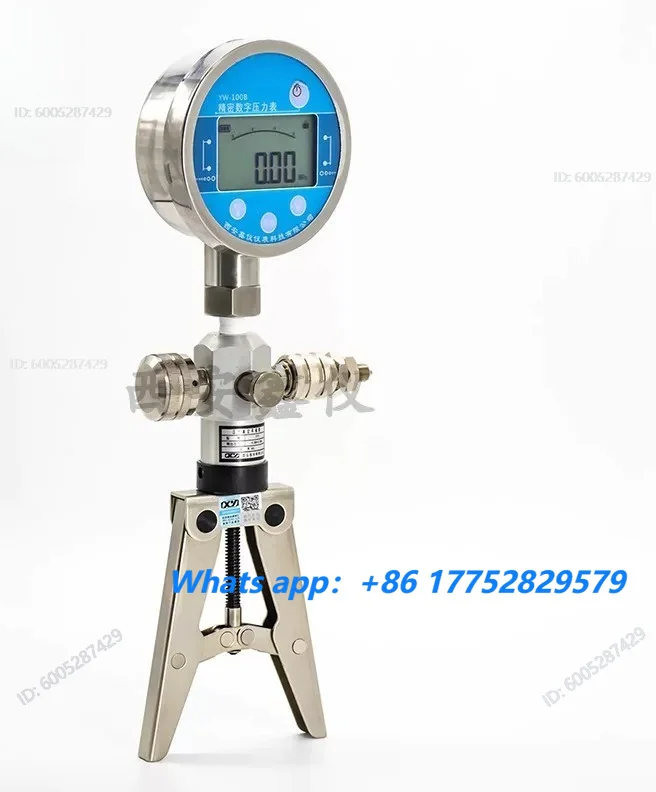 High pressure hand operated pump air pressure hand held vacuum pressure calibration portable Y039