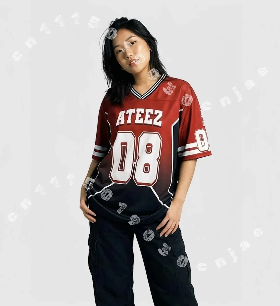 ATEEZ K-pop Jersey, Concert Merch - Etsy UK Family Kids Tees Sports T-shirt 3D Printed Football Sport Shirts Fashion Streetwear