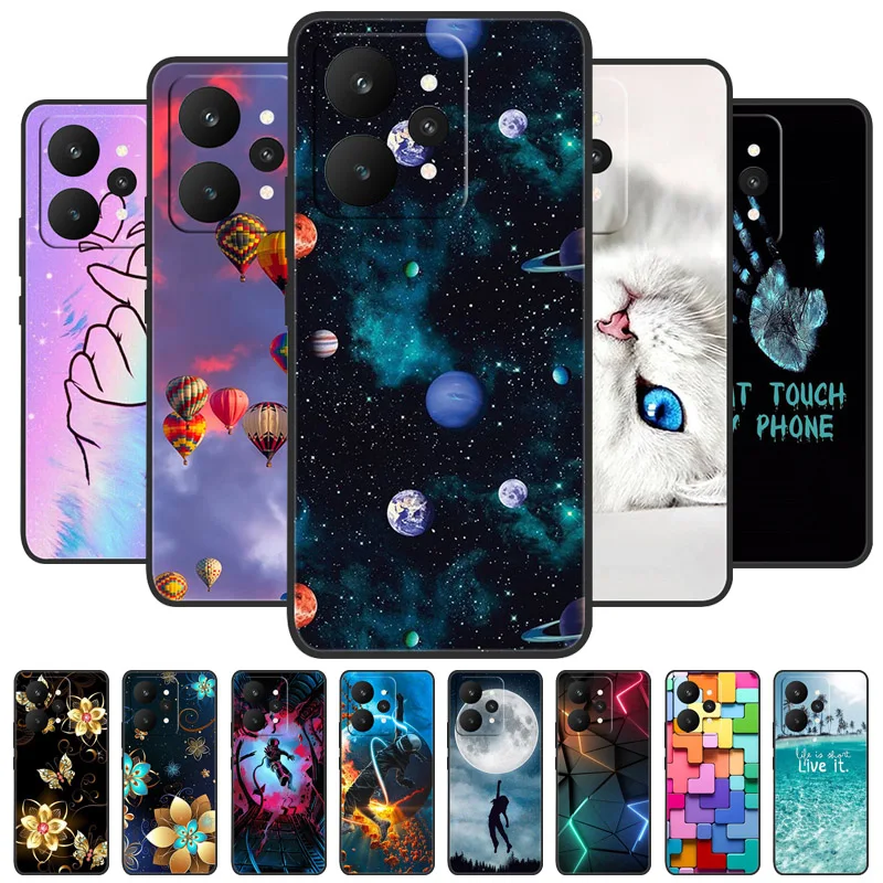 حافظة لهاتف Realme 15 حافظة ظهر من السيليكون الناعم المقاوم للصدمات من مادة البولي يوريثان اللطيفة لهاتف Realme 15 حافظة لهاتف Realme 15 Pro Soft Funda