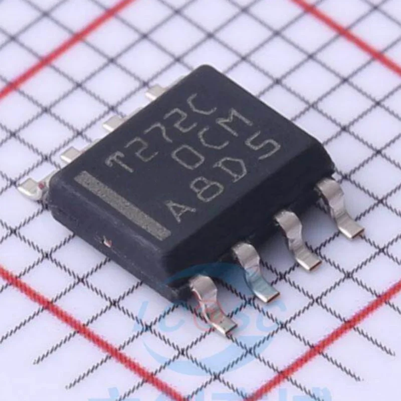 10/30/50/100PCS 100% (New) Original TLV272CDR TLV272CD TLV272 Screen Printing:T272C Package:SOP8 Operational Amplifier Chip