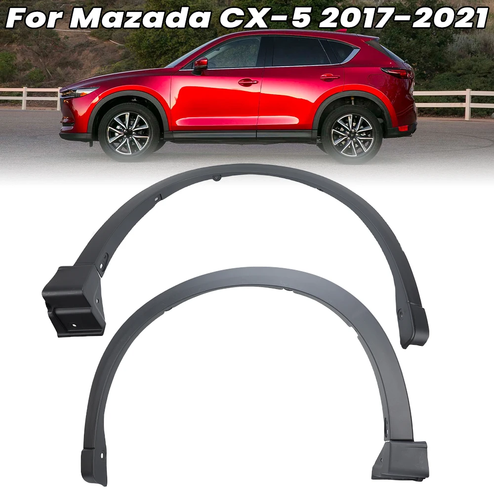 

Front Rear Wheel Eyebrows Fender Mudguard for Mazda CX-5 CX5 2017-2021 ABS Mud Flap Splash Guard MA1290106 KB7W51W60F8N Parts