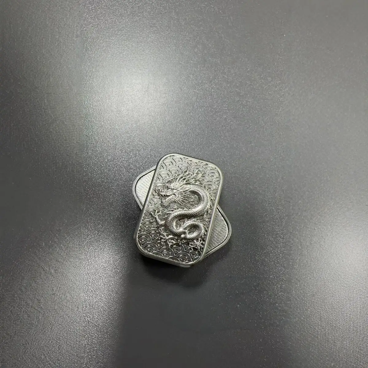 EDC Push Card Infinite Position Spinner Crisp Click Coin Compact Trendy Finger Toy Fine Tactile Feel Relieve Anxiety