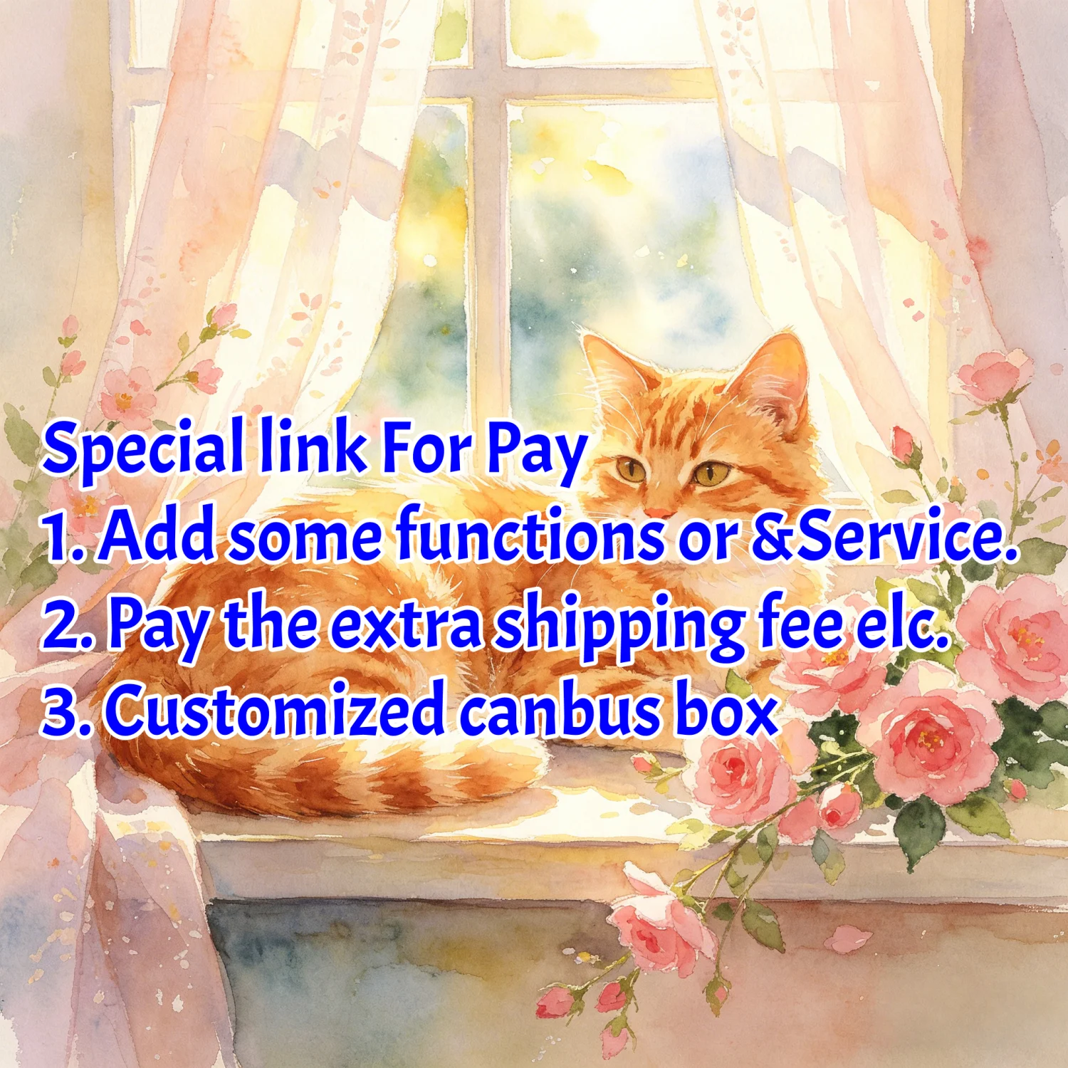 ggg Special Link for Our Customers to pay the extra fee or Built-in 360 chip or Customized CANBUS decoder
