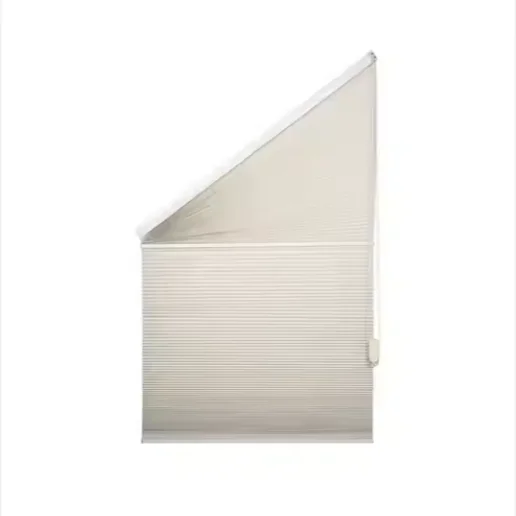 2026 Custom Arch Window Motorized Thermal Insulating Cellular Shades Irregular Honeycomb Blind Shaped Electric Horizontal Plasti