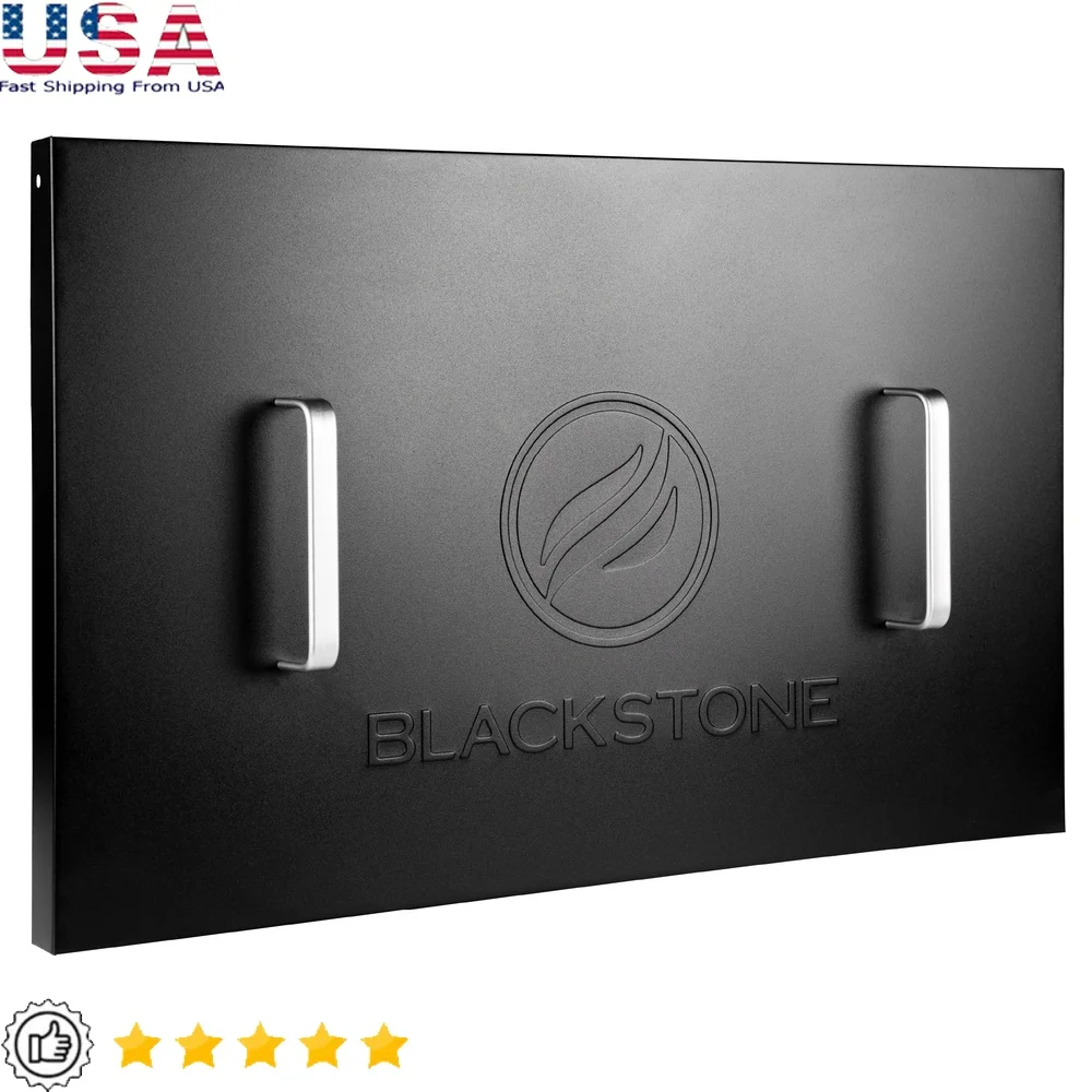 

28 Inch Griddle Hard Cover Model 5003 Wind Break Compatible with Front Rear Grease Griddle Easy Storage Protection