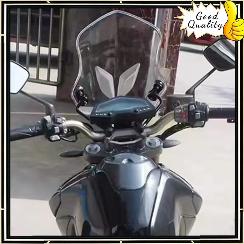 【Good quality】New Fit Zontes U Motorcycle Windshield Windscreen Wind Screen Deflector For Zontes U 125 / U1 125 / U 155 / U1 155