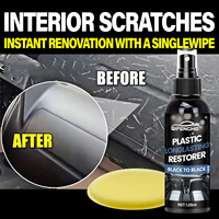 120ml Fully nourish and protect! Plastic conditioner spray - Moisturizes cracked dashboards and prevents UV fading