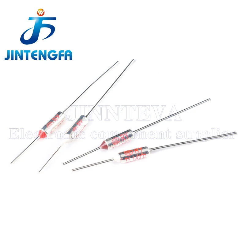 10PCS Temperature RY 10A 250V TF Thermal Fuse 65 73 75 85 100 105 110 120 130 152 165 172 185 192 200 216 240 280 300 °C Degree