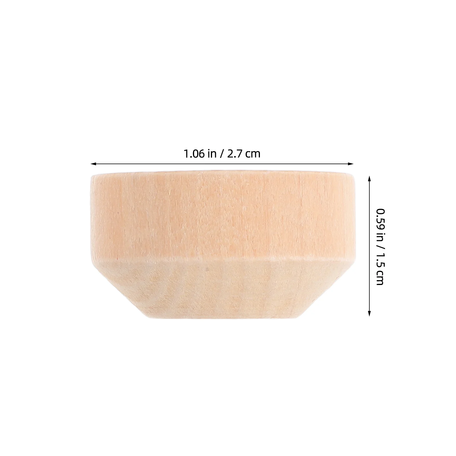 ฐานไม้สำหรับงานศิลปะ 50 ชิ้น แบบไม่เคลือบผิว ทรงกลม สำหรับงานเพ้นท์ งานฝีมือ งานสร้างสรรค์ ใช้เป็นฐานตั้งโชว์