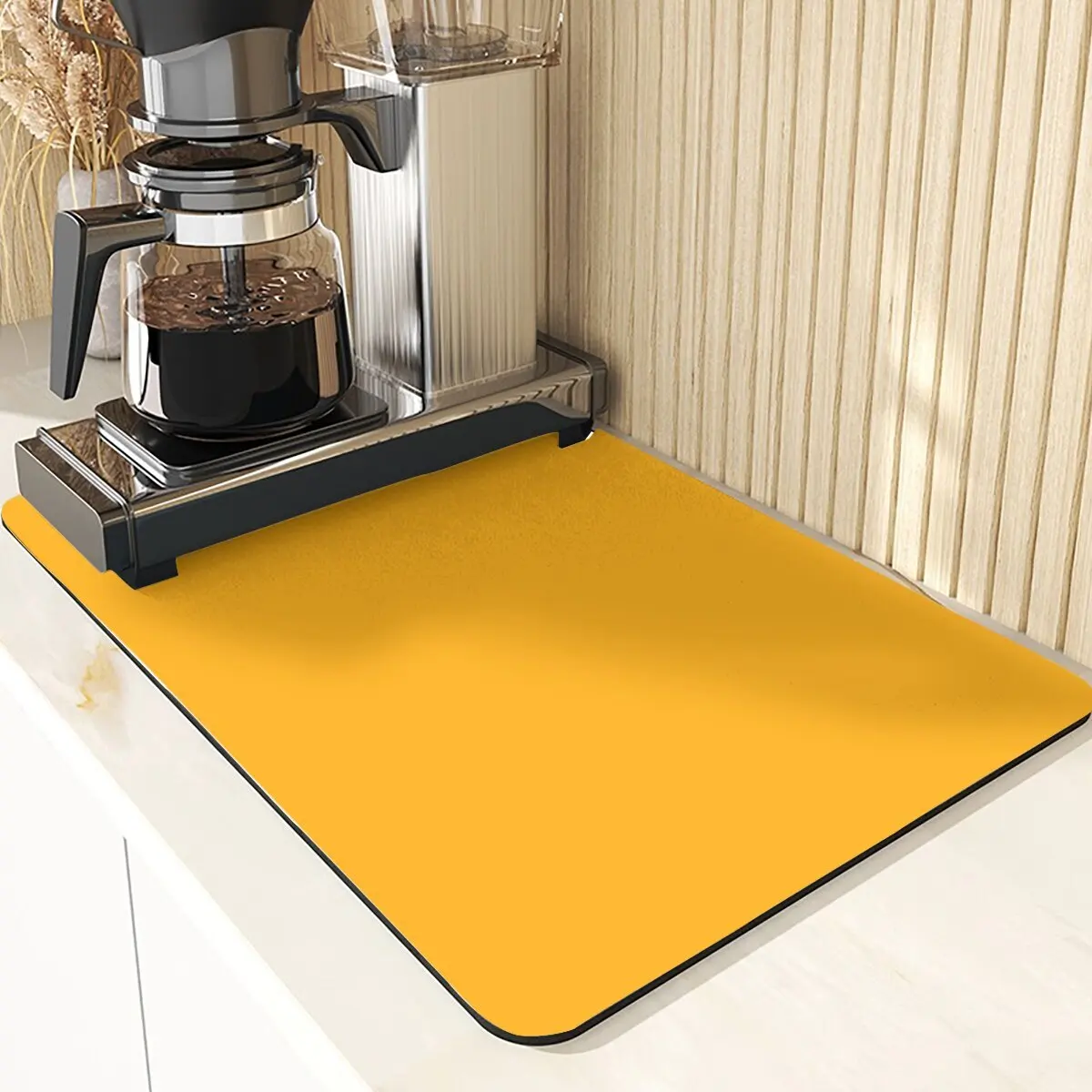 Simplicity Style Kitchen Absorbent Drying Mat For Kitchen Table Decoration & Accessories Color Pattern Tables Mats Customizable