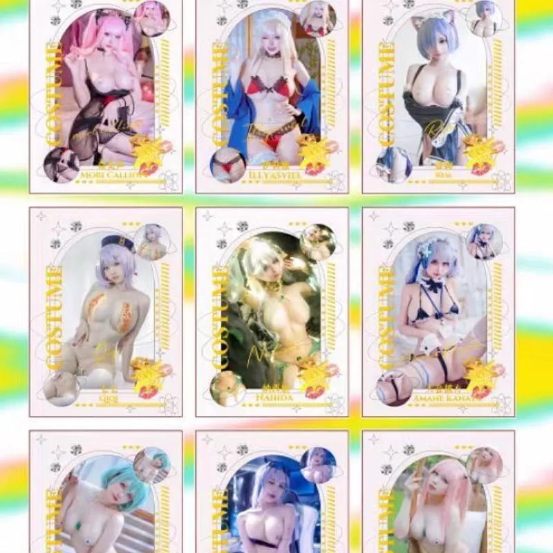 Wholesales Goddess Story Collection Cards Packs Booster Box Cos Costumer Ns Board Party Games For Children Table Toys