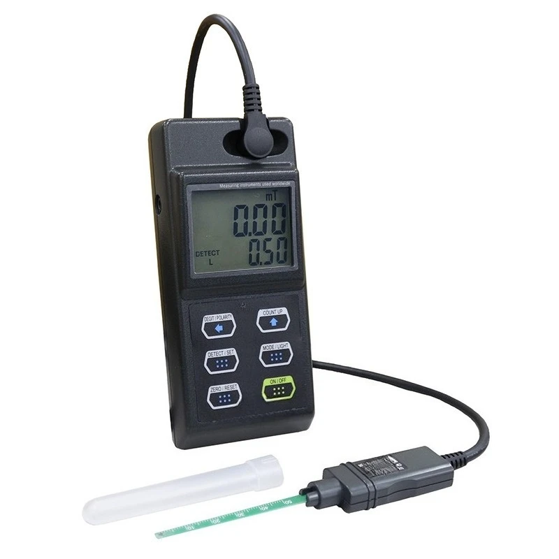 

Gaussian meter, tesla meter magnetometer magnetic field tester