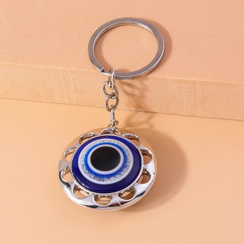 Niedlicher Böser-Blick-Schlüsselanhänger für Autoschlüssel, Damen und Herren Handtaschenanhänger, Schlüsselringe, Accessoires, DIY Schmuckgeschenke – Detail 5