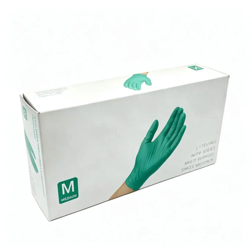 Thickened Disposable Gloves Nitrile Rubber Food Preparation Kitchen Cleaning Painting Industrial Protective Elastic Non Slip