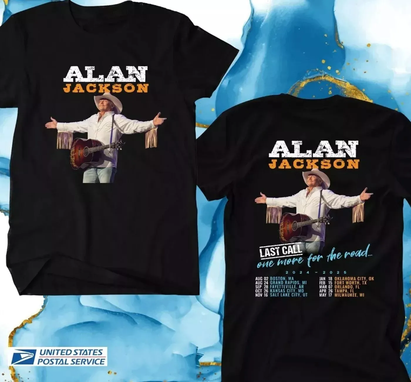 ALAN JACKSON LAST CALL ONE MORE TOUR 2024-2025, ALAN JACKSON Tshirt