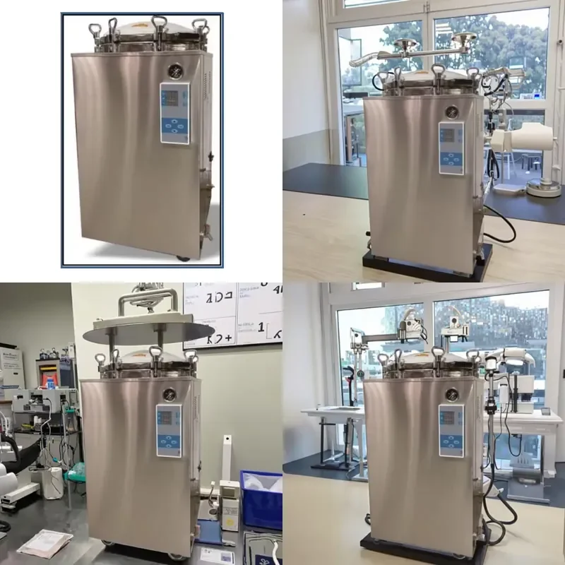 

26 A VERTICAL PRESSURE STEAM STERILIZER 50L or 100L