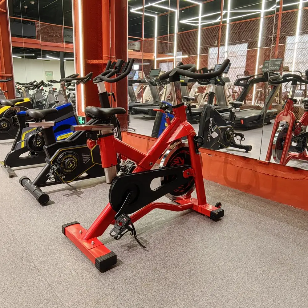 Commercial Fitness Gym Exercise Bike Magnetic Control Flywheel Indoor Sports Equipment Spin Bike