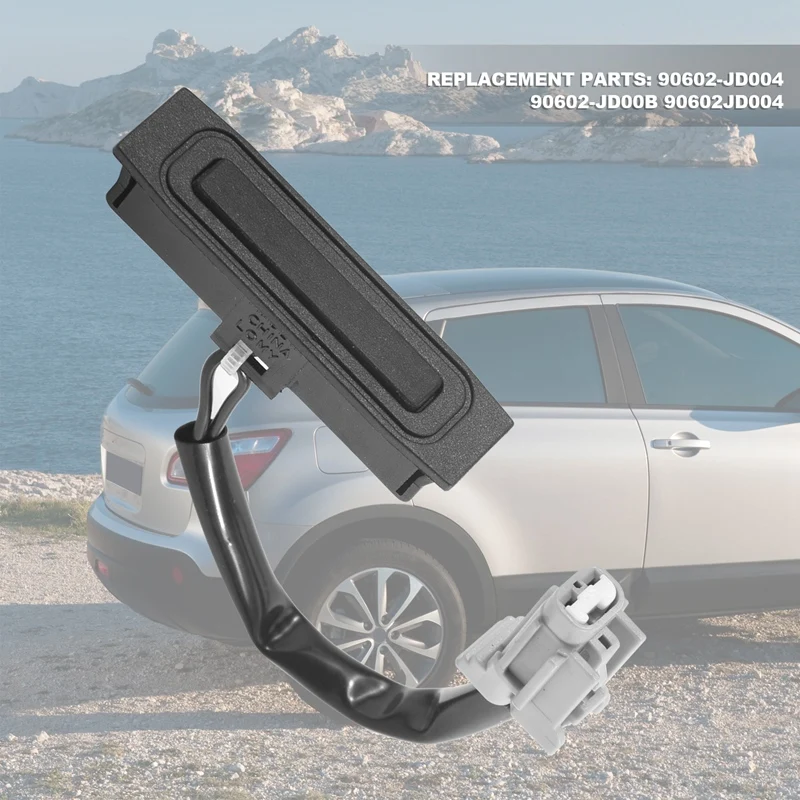 Interruptor do porta-malas traseiro, para nissan qashqai j10 2015-2016