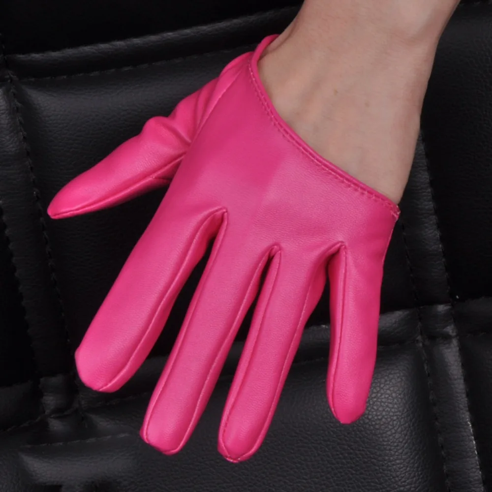 New Party Dress Gloves Clothing Accessories Sexy Performance Gloves Half Palm Nightclub Mittens Lady