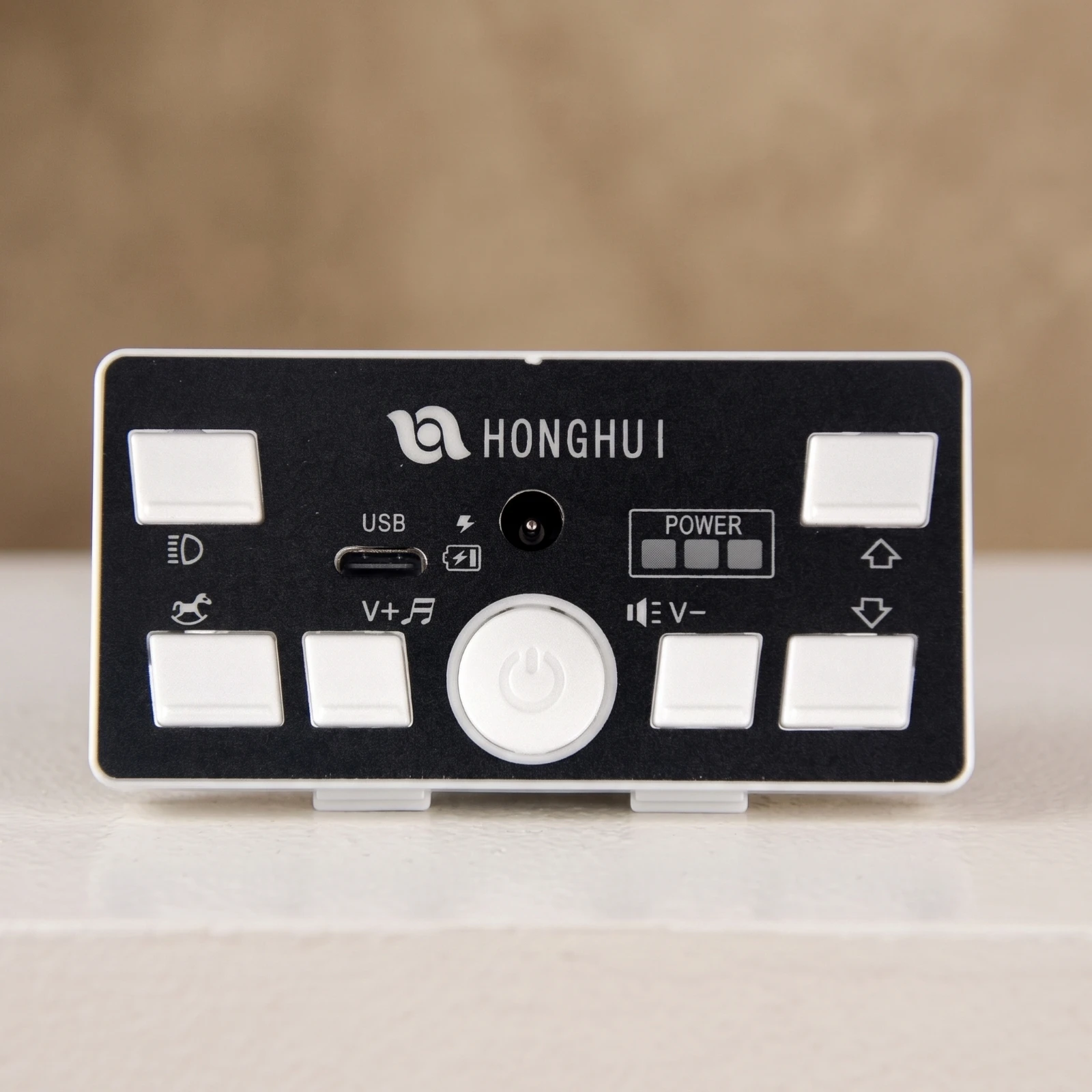 Push-Along Car Controller Compact Controller with USB Port for Children