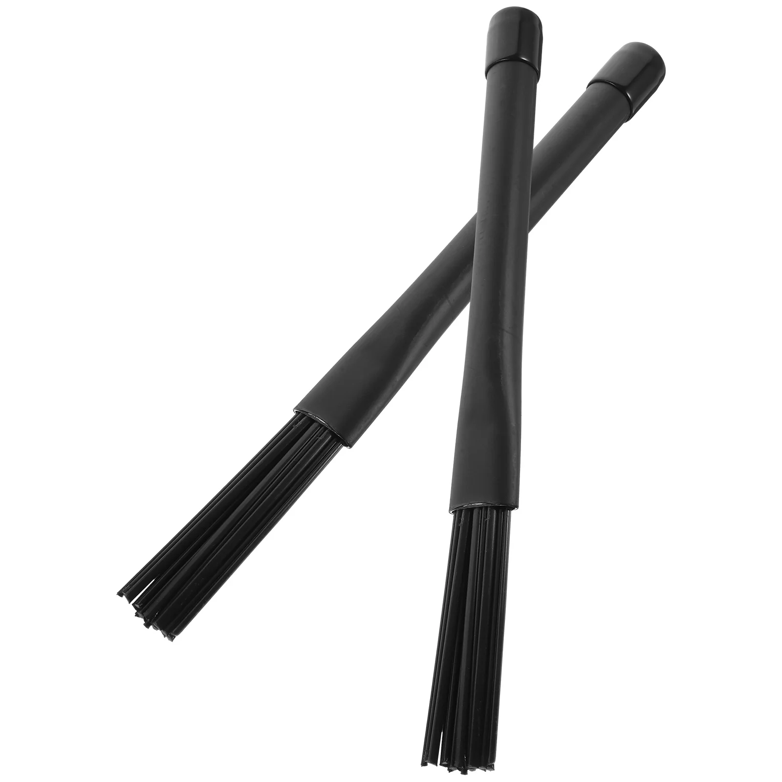 

1Pair Drum Brush Retractable Jazz Nylon Handle Stable Strong Beginner Youth Band Percussion Instrument Accessories