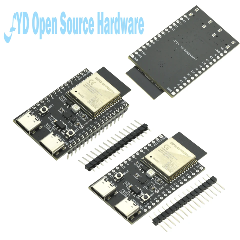 ESP32-C6-N4 N8 N16, плата разработки, ESP32-C6 Core Board WiFi6 Bluetooth-совместима с Nano Arduino Zigbee