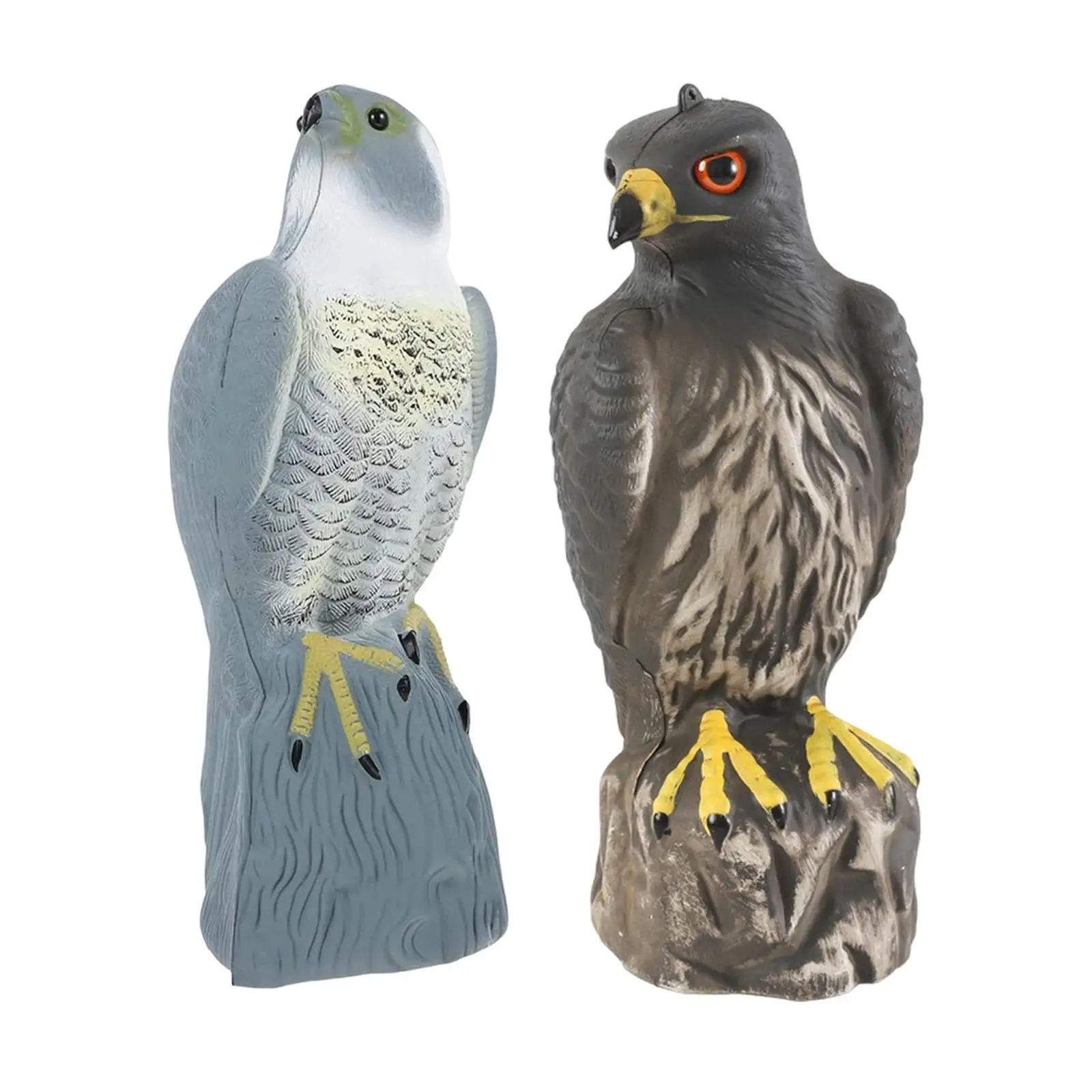 Decorative Bird PE Material Garden Protector Realistic Lawn Ornament for Backyard and Farm