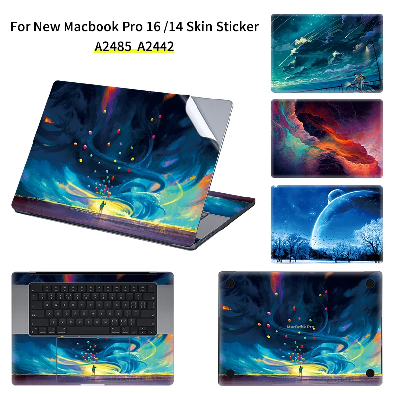 Laptop Skin Cover for 2023 Macbookair Air 15 A2941 13.6 A2681 M2/m1 Decal Sticker A2780/A2779 New macbook pro14/16 Protective