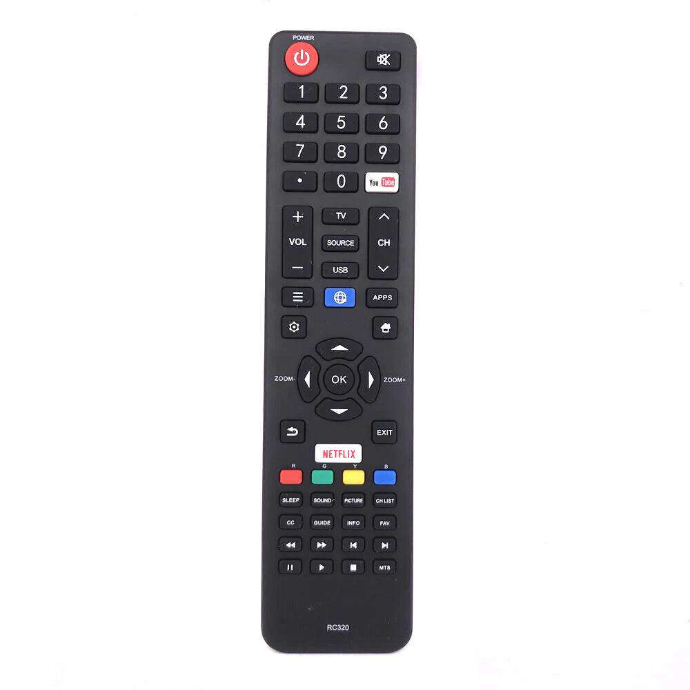 New Original RC320 For Speler TV Remote Control NETFLIX YouTube 06-532W54-TY04XS