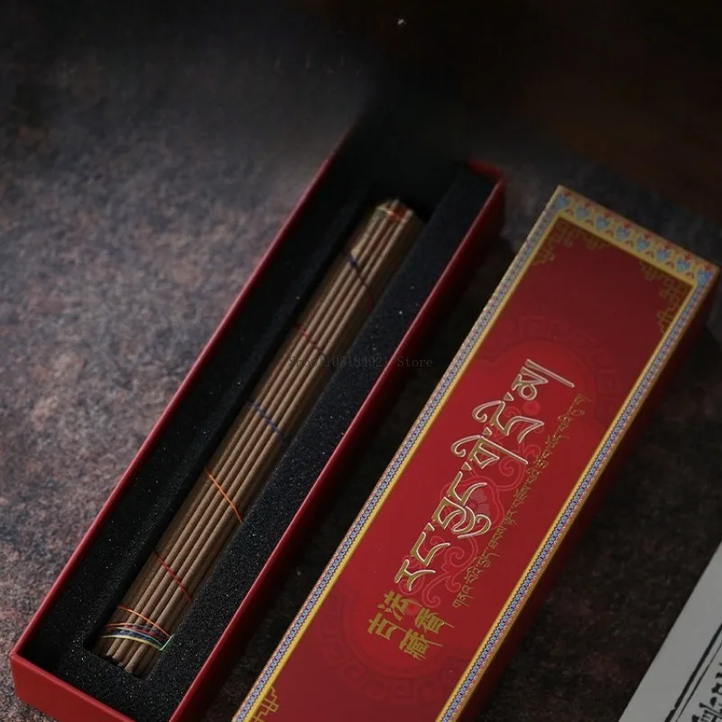 50 جذر عصا البخور الطبيعية التبتية القديمة المنزل داخلي عرض بوذا التأمل تهدئة العقل تنقية الهواء الروائح