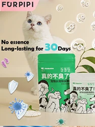 Cat Litter Deodorizer Air Purifier Cat Litter Box Odor Eliminate Urine Deodorizer for Most Types of Kitty Litter Home Room Pets