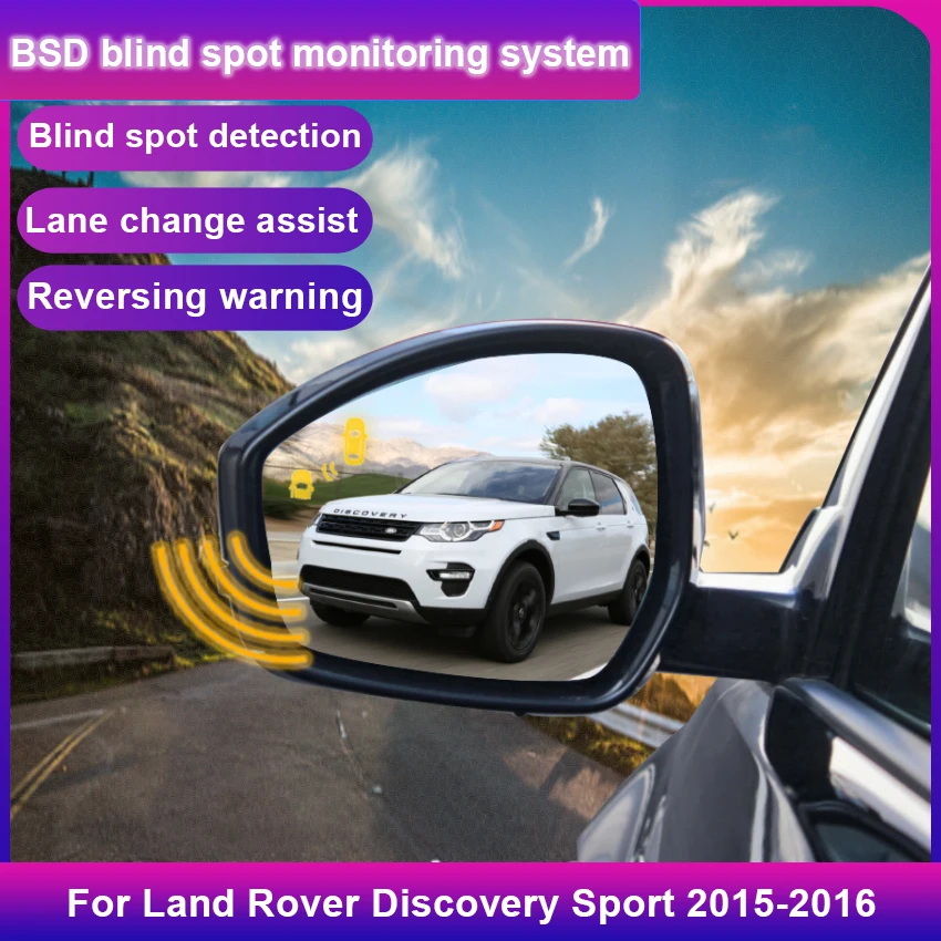 Car BSM BSD BSA For Land Rover Discovery Sport 2015 to 2016 Radar Warning Safety Driving Alert Mirror Detection Sensor