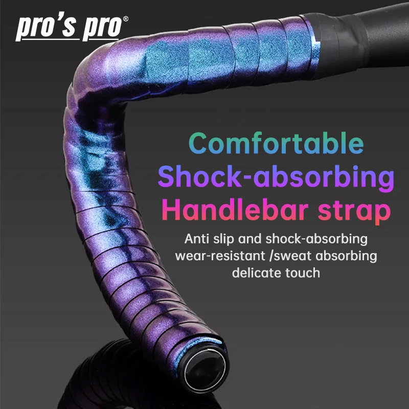Straße Bunte Fahrrad Lenker Strap Schock Absorbieren Anti-slip PU Griff Bar Band Drop Wrap Strap Radfahren Bar Band Getriebe – Detail 2