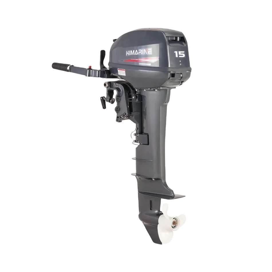 Long Shaft /short Shaft Manual Start Outboard Motor Boat Engine Hot Selling Outboard Engine 15HP 2 Stroke Tiller/remote Control