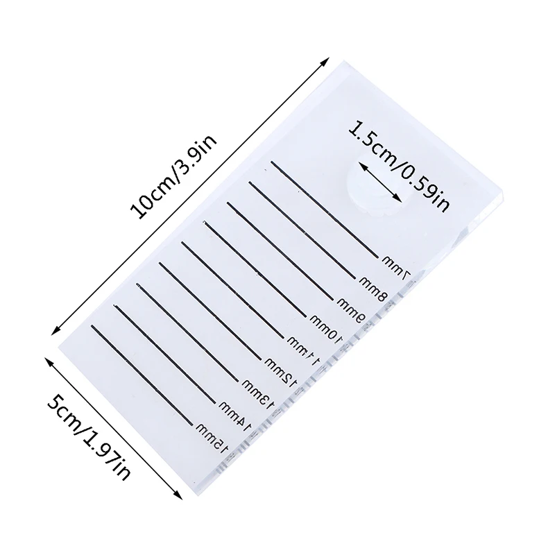 Eyelash Extension Glue Pallet, Lashes Holder Pad, Tablet Individual Lash, Ferramenta de Maquiagem, 7-14mm,8-15mm