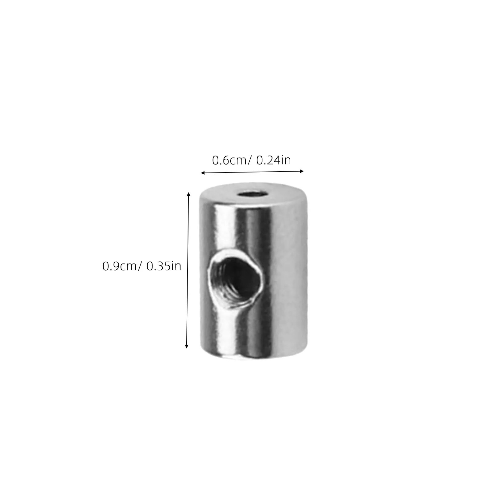 1Set Locking Pin Backs Screw Wrench Pin Keepers Metal Badge Parts Hard Stable Surface Secure Pins on Clothes Bags Hats