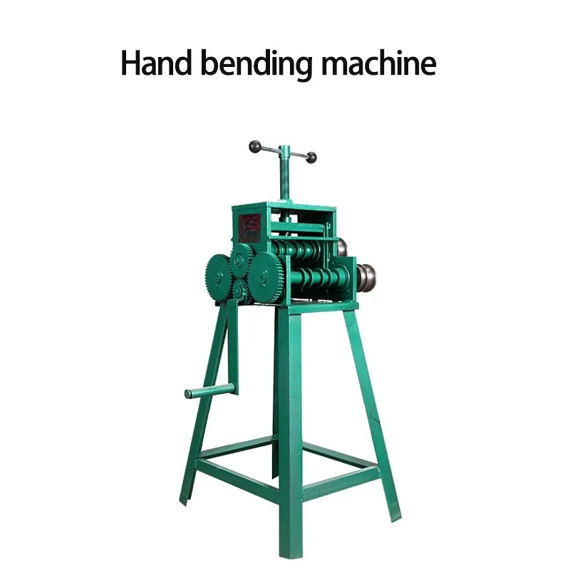 Metal Wire Pipe Bending Machine Manual Steel Pipe Bending Machine Steel Pipe Bend Machine Large Arc Bender 50 Type